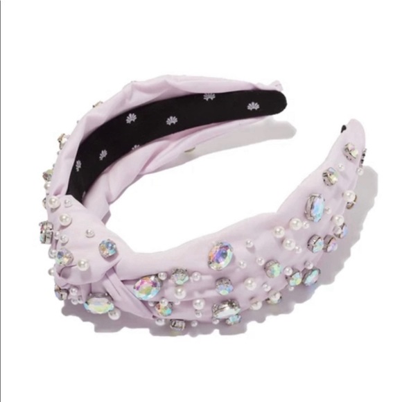 Lele Sadoughi x Stoney Clover Lane Headband Lilac NWT - Picture 4 of 8